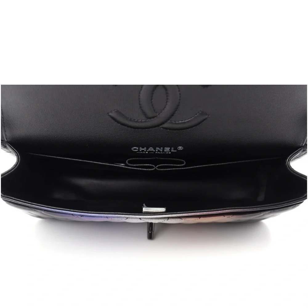 CHANEL Calfskin Quilted Ombre Medium Double Flap Bag - Picture 5 of 11